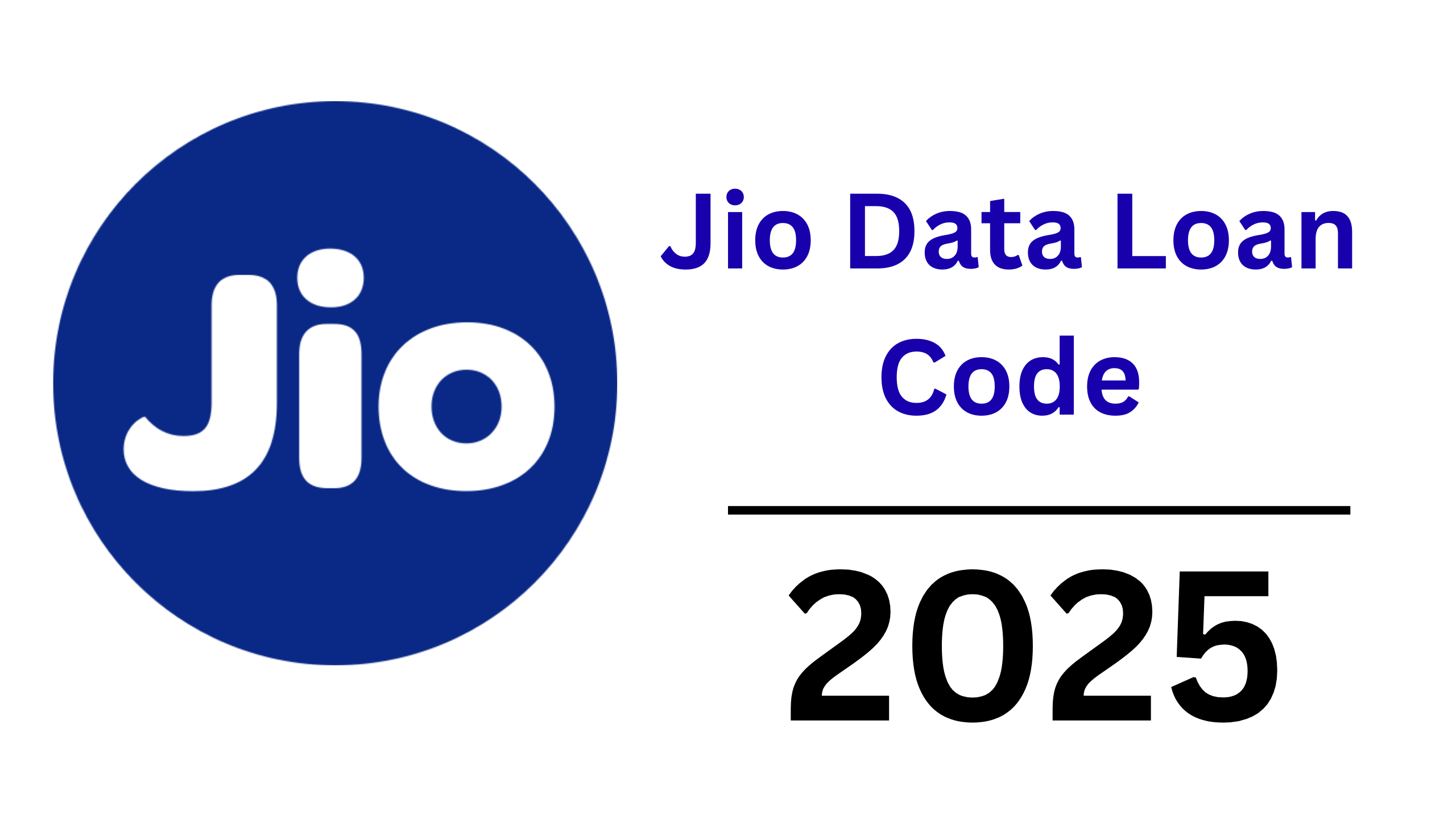 Jio data loan code