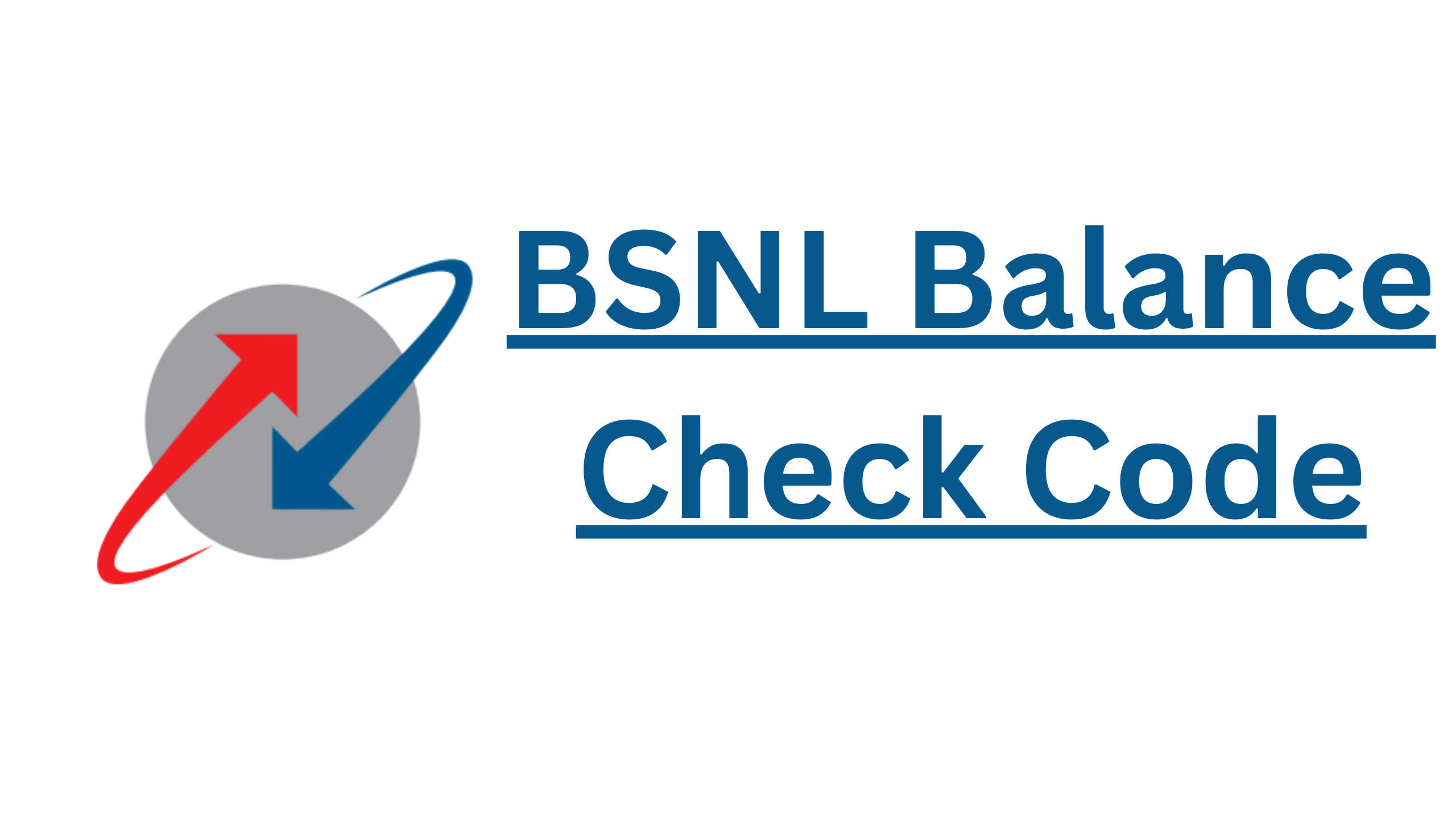 BSNL Balance Check Code