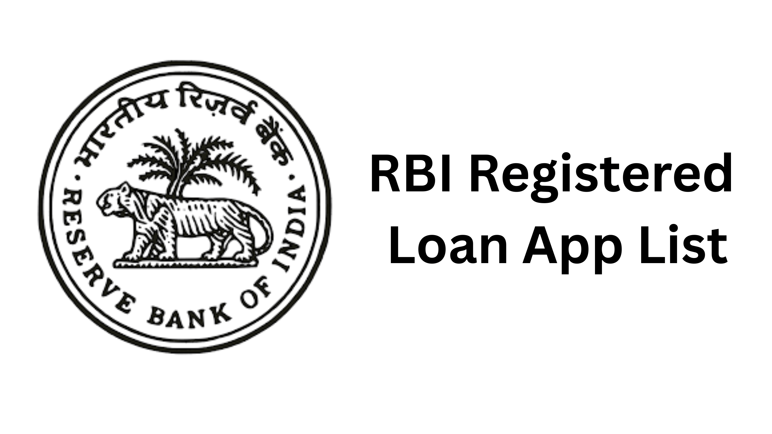 RBI Registered Loan App List