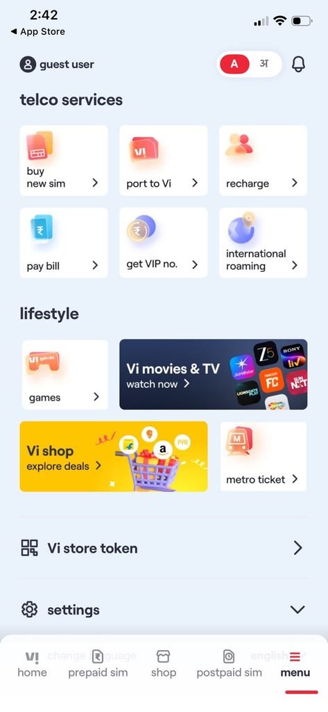 Vi Data Loan Code