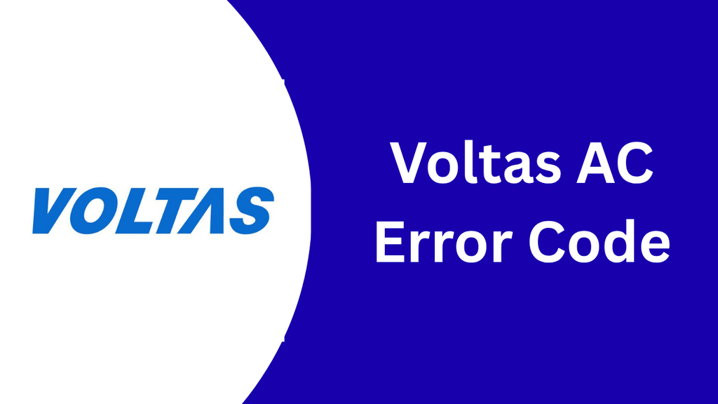 Voltas AC Error Code